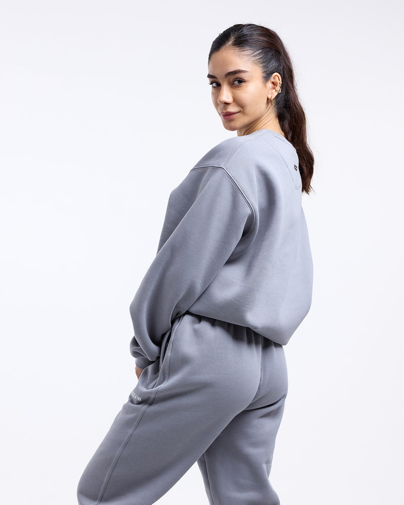 Johnson Oversized Sweatshirt - Grey