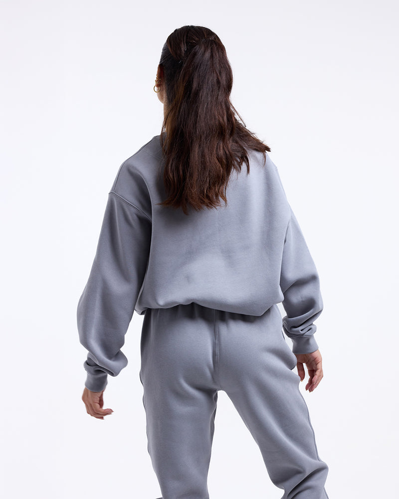 Johnson Oversized Sweatshirt - Grey