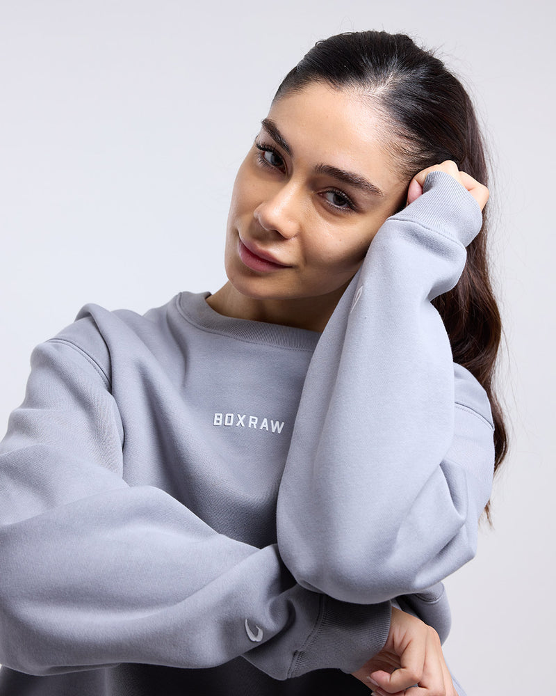 Johnson Oversized Sweatshirt - Grey