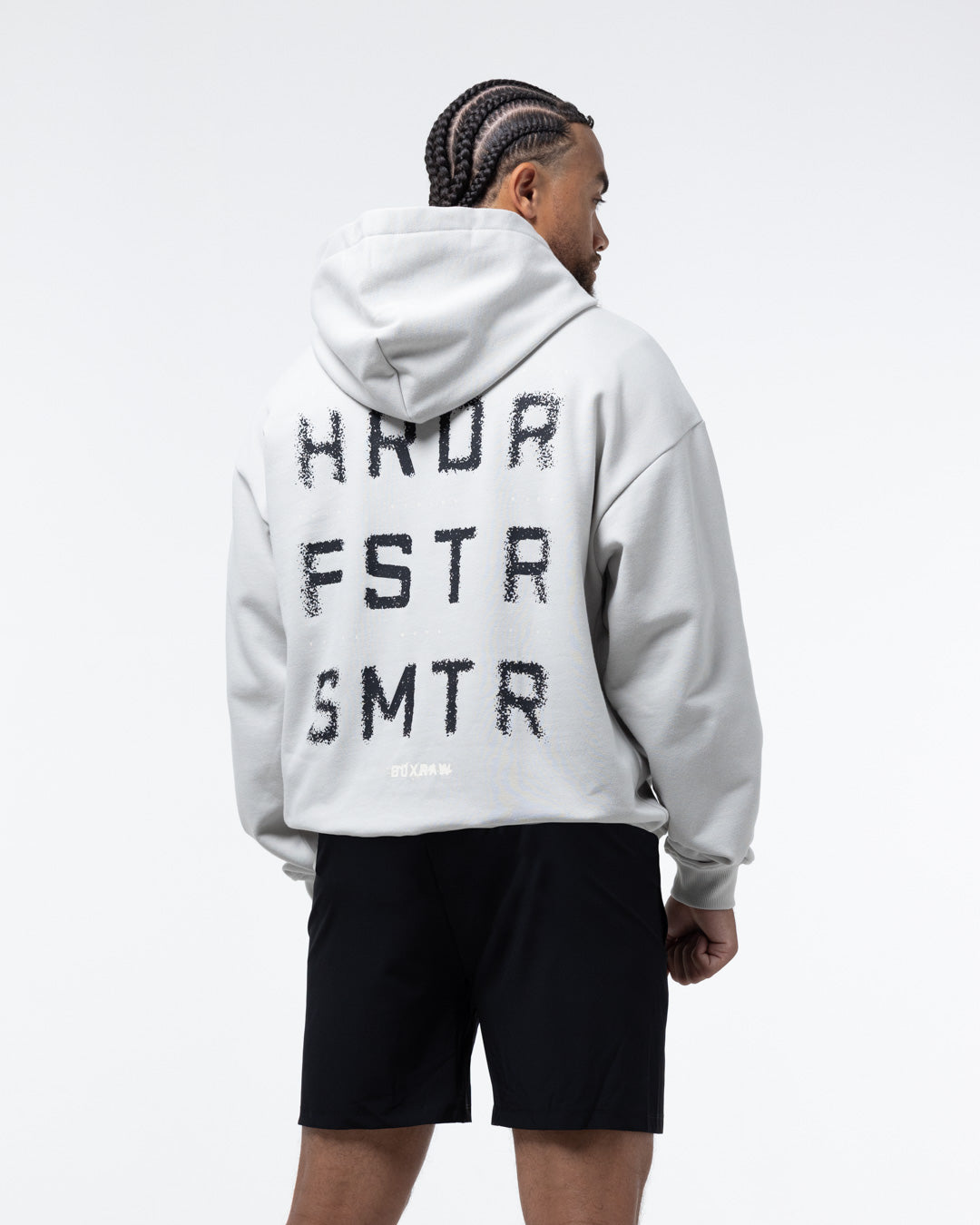 HRDR FSTR SMTR Oversized Hoodie - Slate