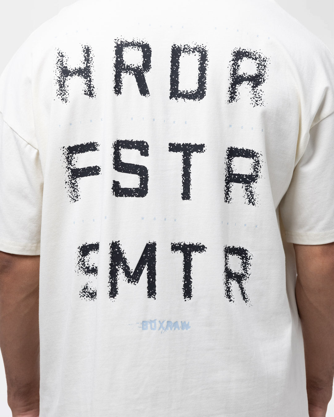 HRDR FSTR SMTR Oversized T-Shirt - Ivory