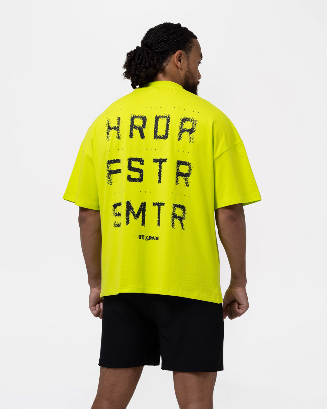 HRDR FSTR SMTR Oversized T-Shirt - Lime