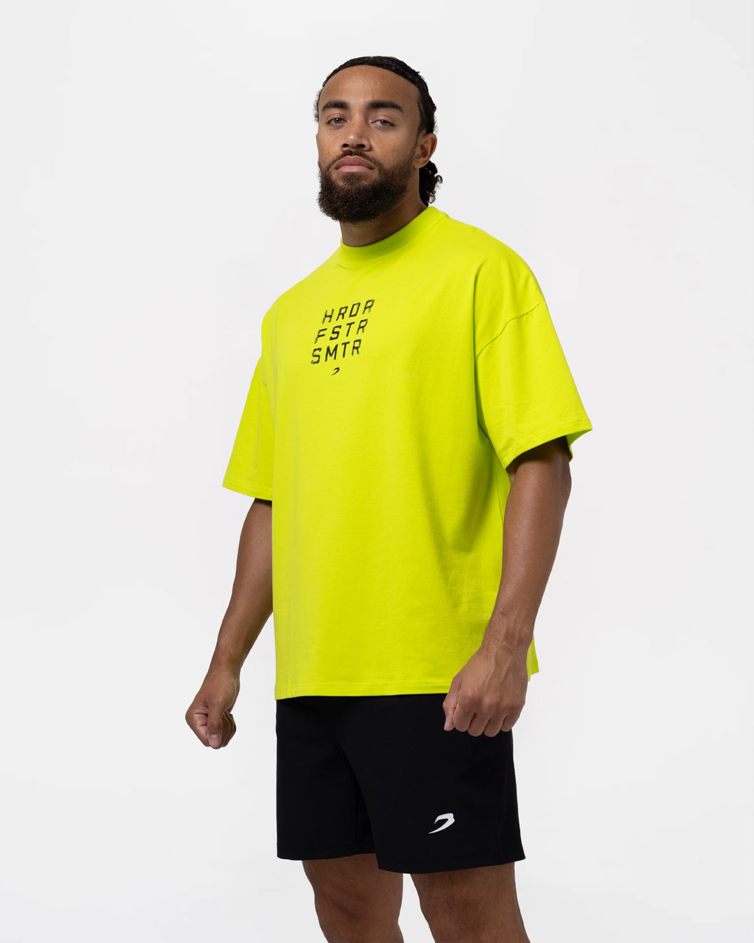 HRDR FSTR SMTR Oversized T-Shirt - Lime