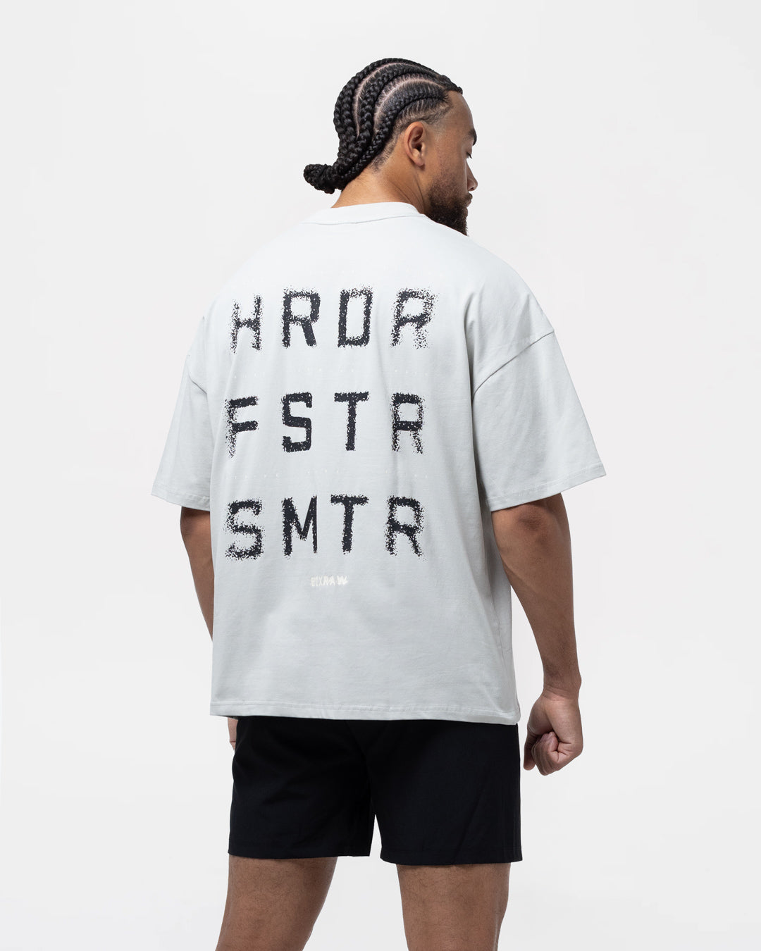 HRDR FSTR SMTR Oversized T-Shirt - Slate
