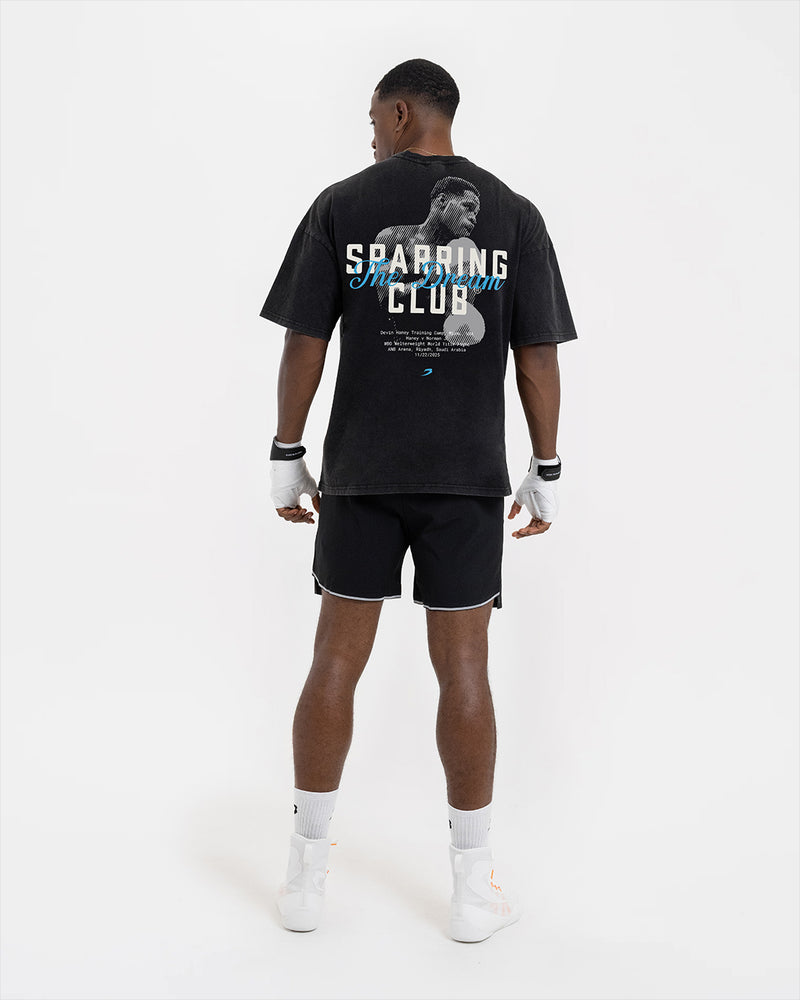 Haney x Sparring Club Oversized T-Shirt (Ltd. Edition) - Washed Black