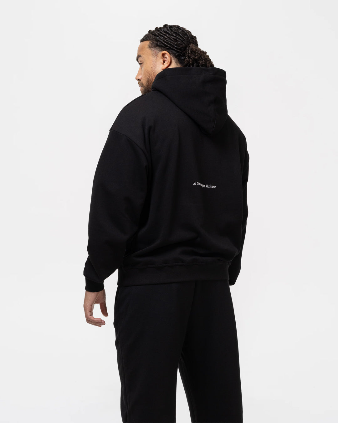 Chávez x BOXRAW Fighters Are Born Oversized Hoodie - Black