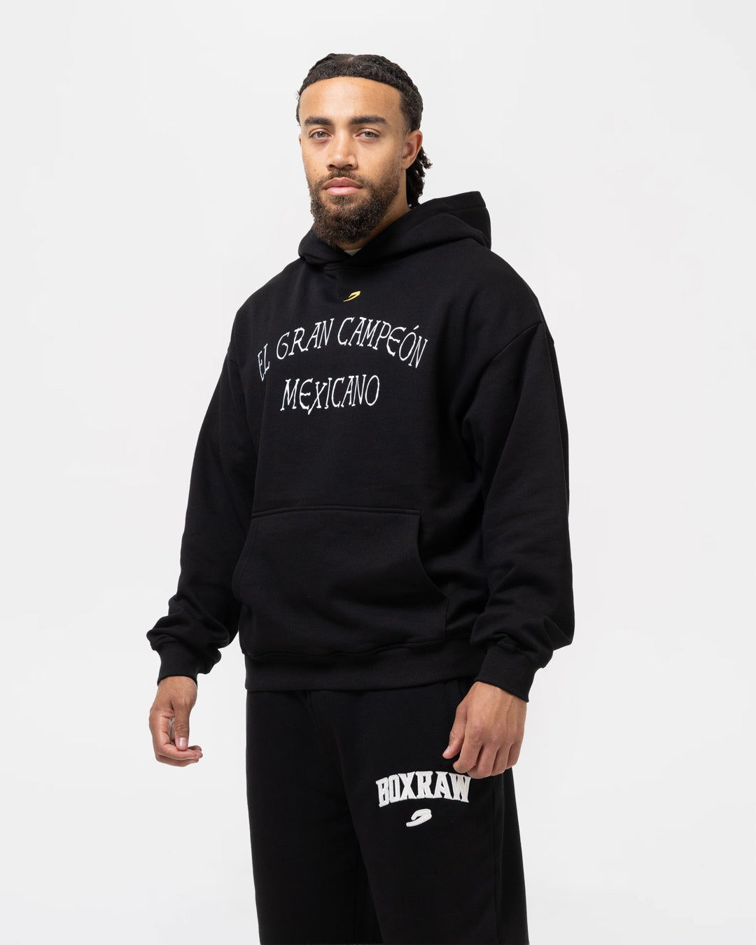 Chávez x BOXRAW Oversized Hoodie - Black