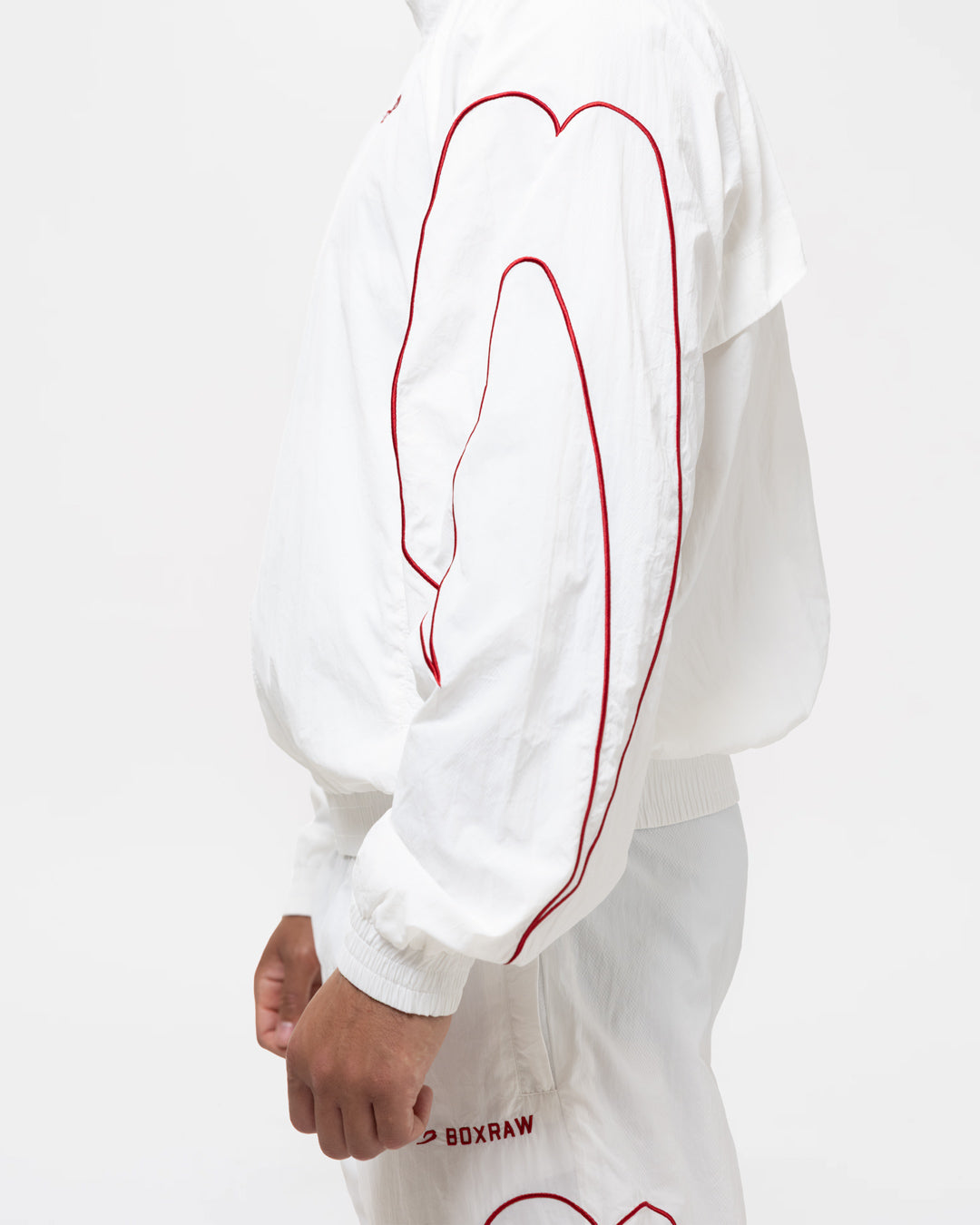Chávez x BOXRAW Track Jacket - White