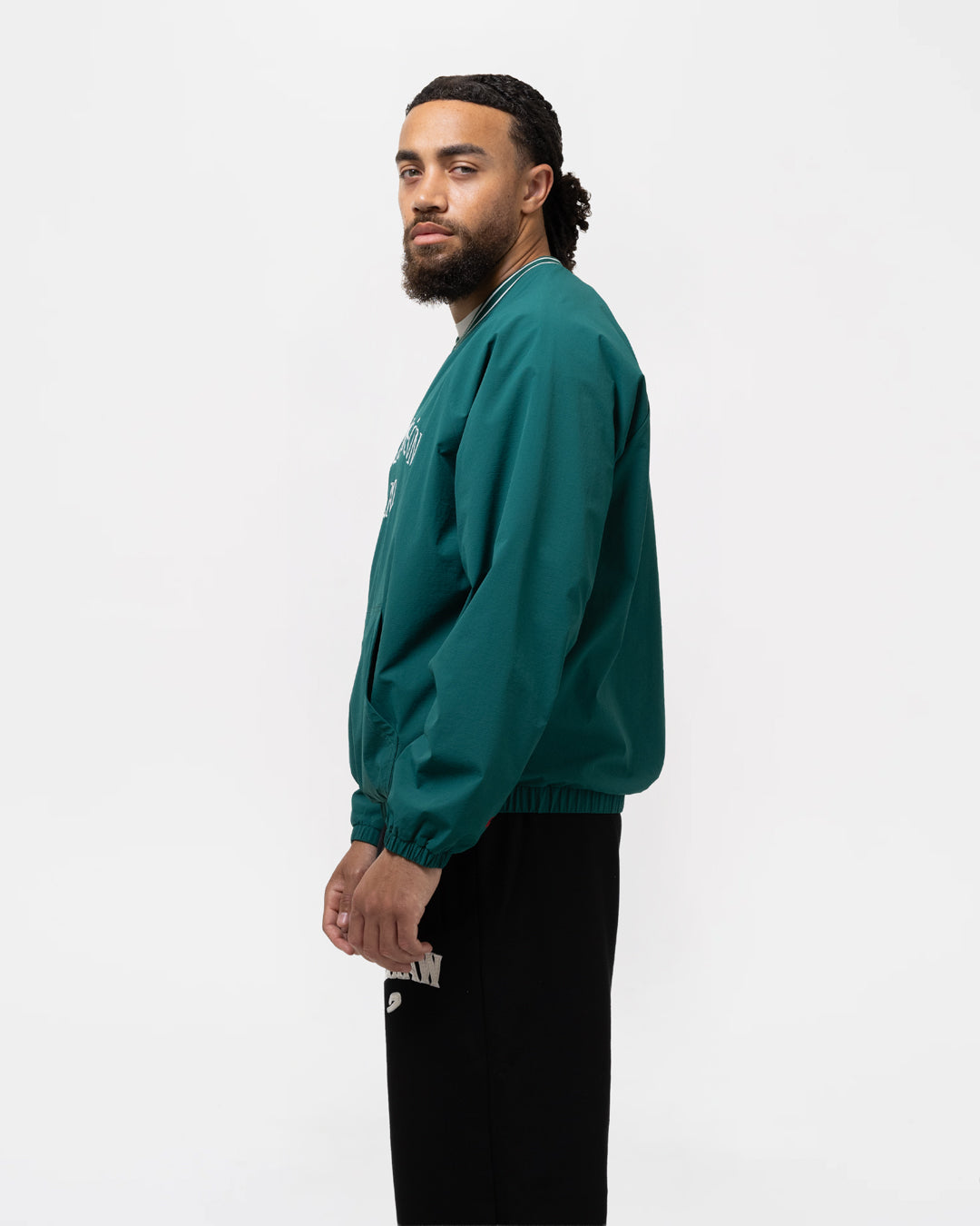 Chávez x BOXRAW Shell Sweatshirt - Green