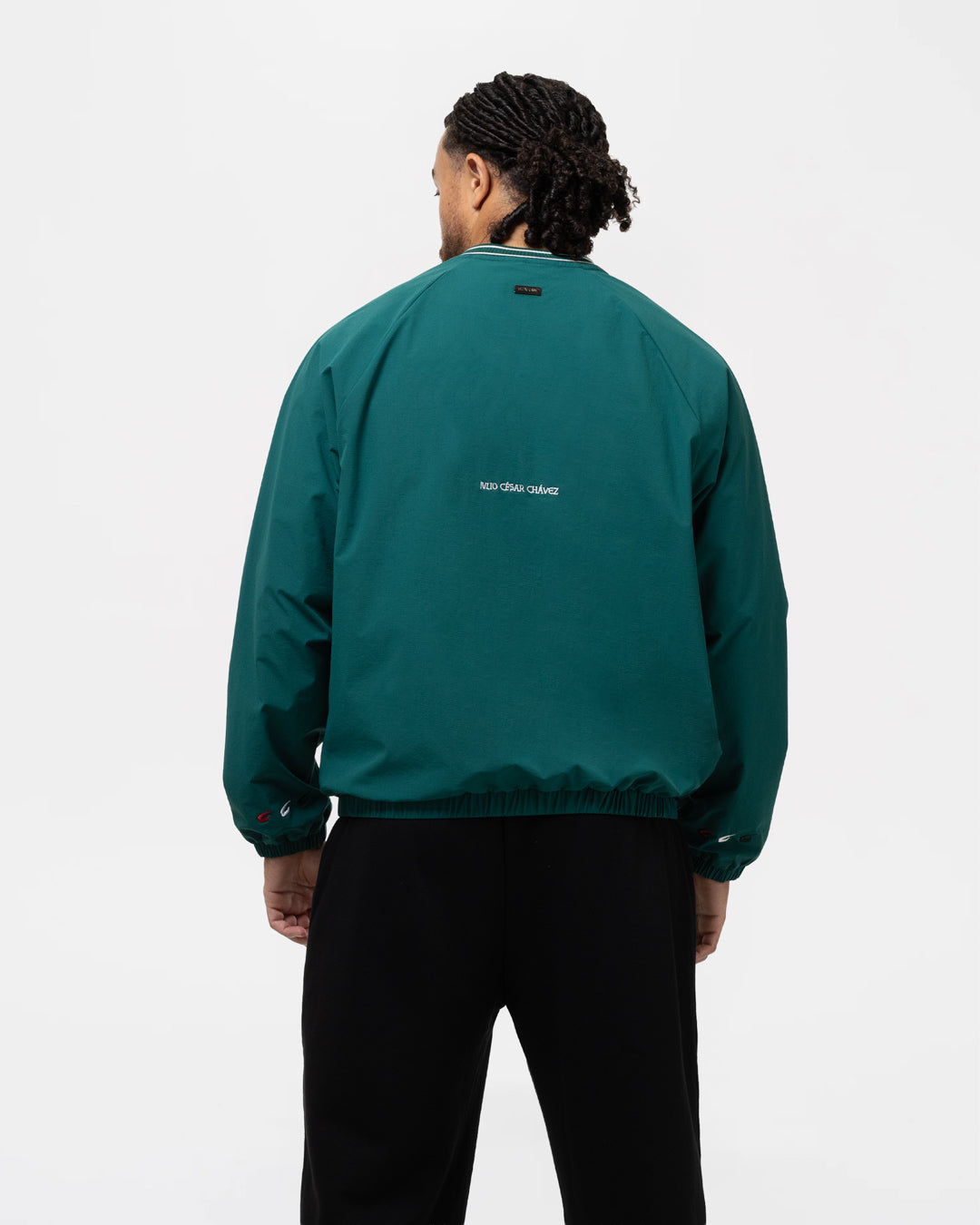 Chávez x BOXRAW Shell Sweatshirt - Green