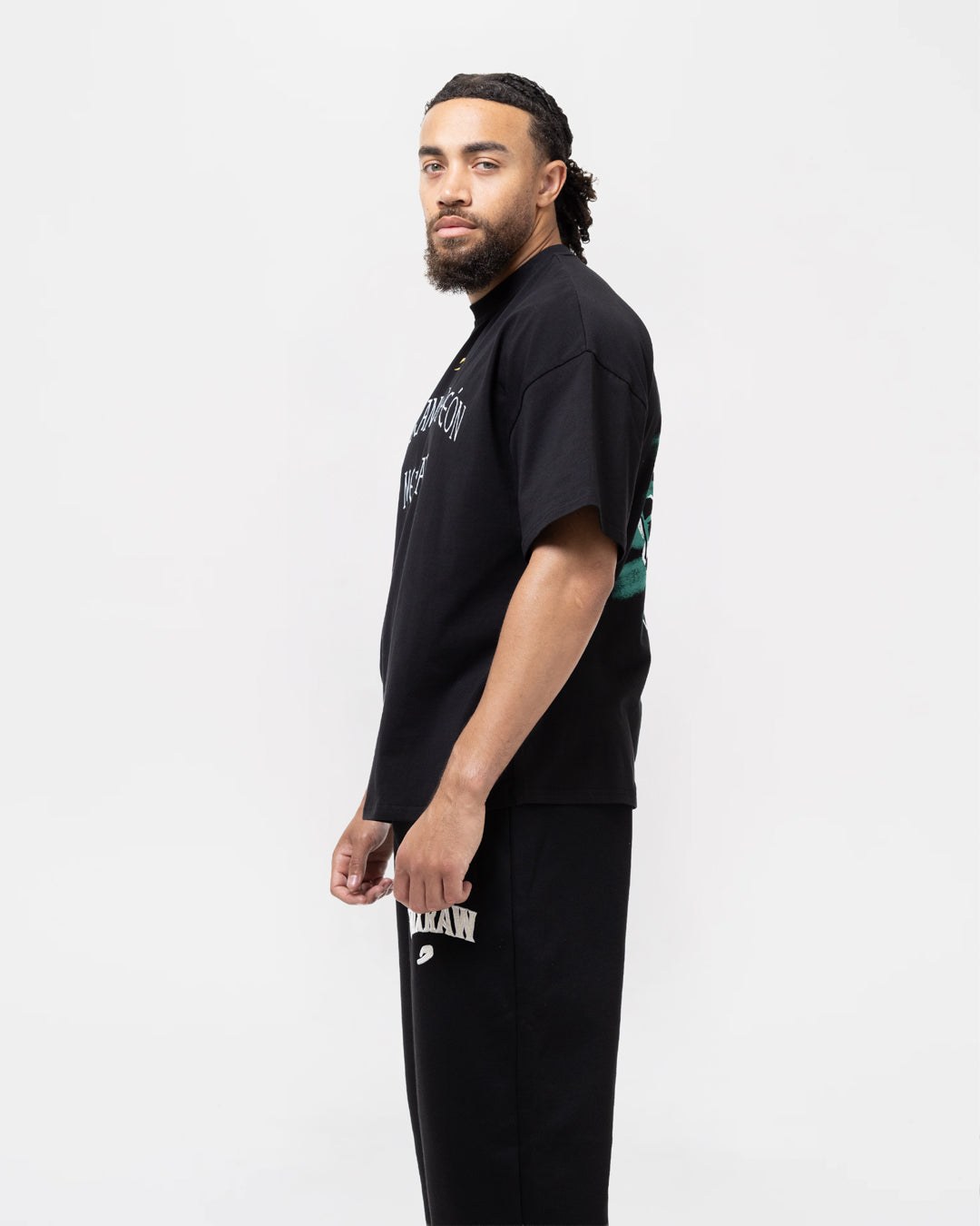 Chávez x BOXRAW Oversized T-Shirt - Black