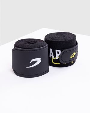 Nakatani x Sparring Club 4.5m Hand Wraps - Black