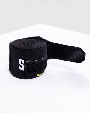 Nakatani x Sparring Club 4.5m Hand Wraps - Black