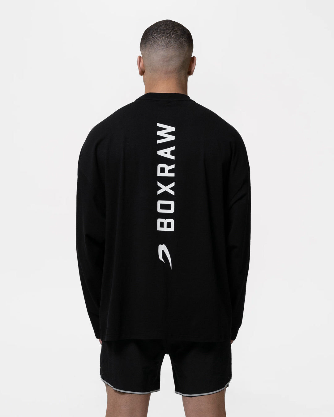 Lineal Long Sleeve T-Shirt - Black