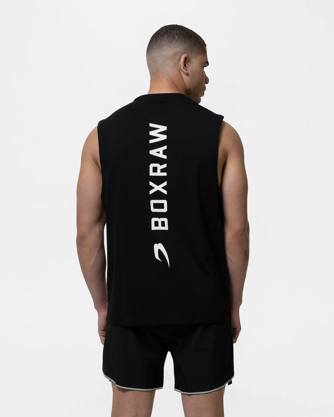 Lineal Muscle Tank - Black