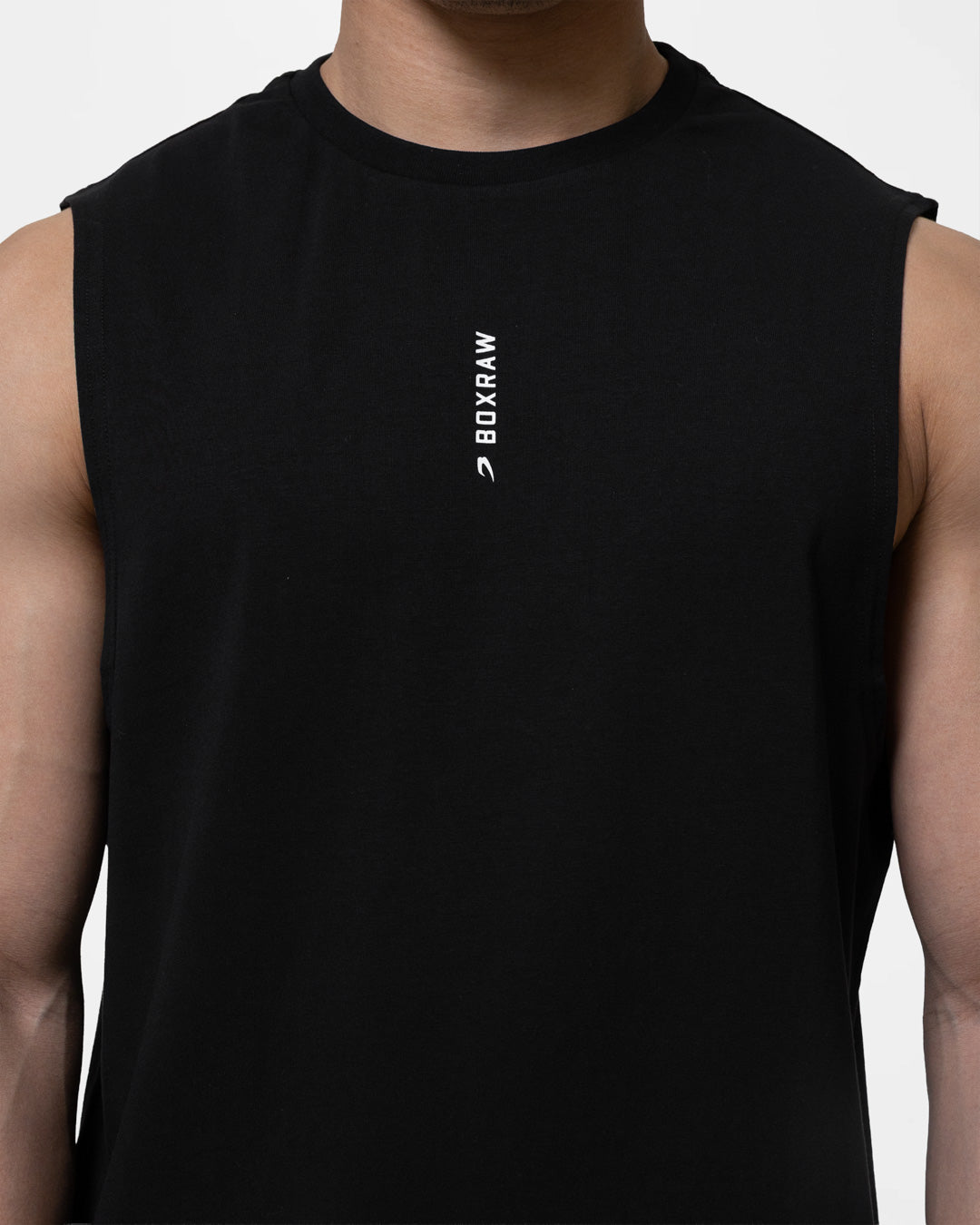 Lineal Muscle Tank - Black