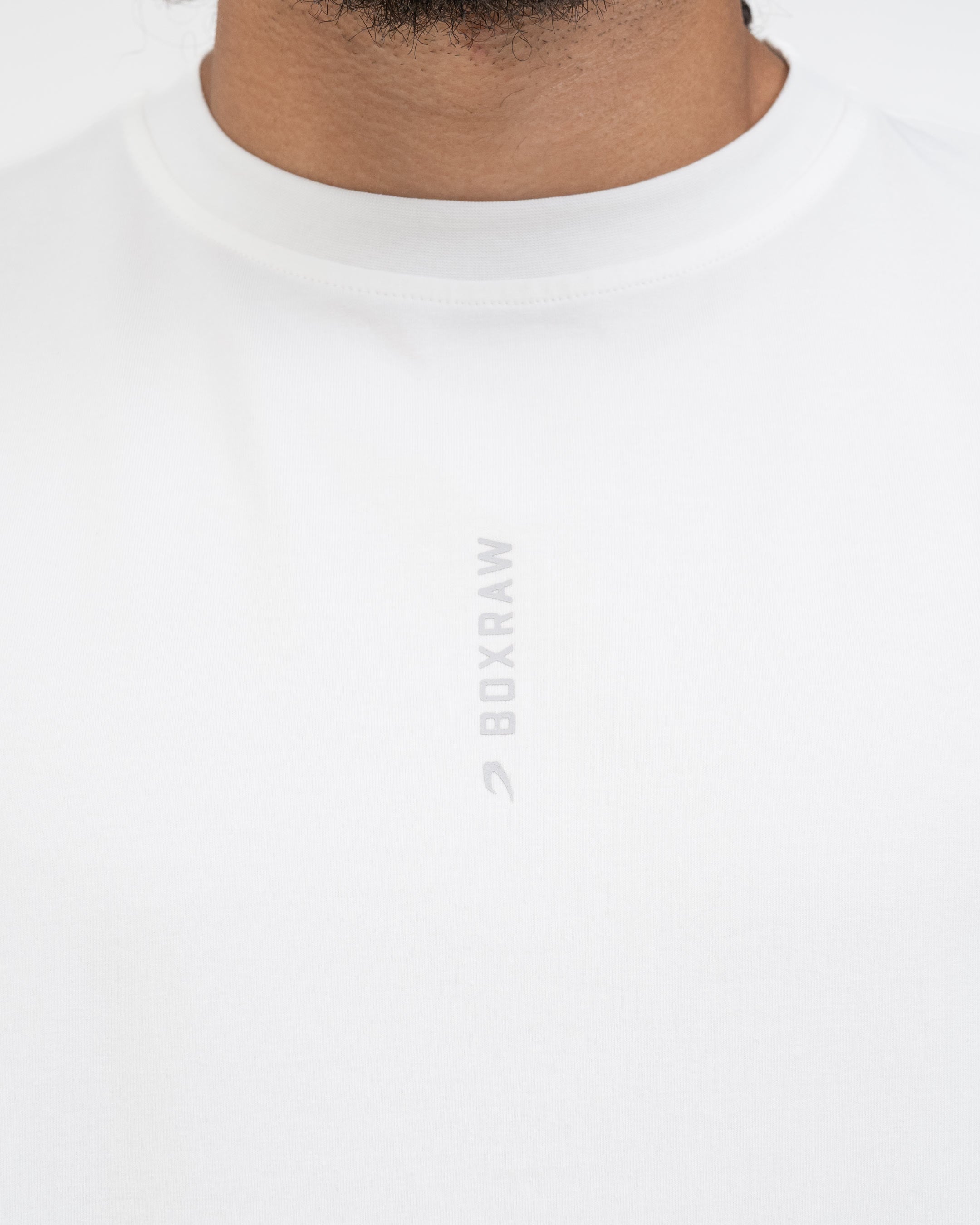 Lineal Oversized T-Shirt - White