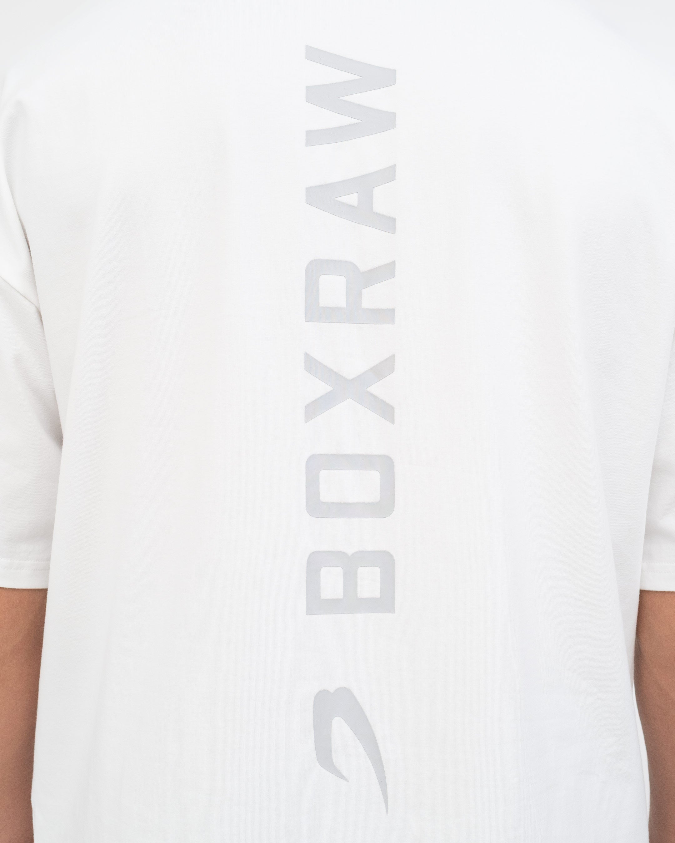 Lineal Oversized T-Shirt - White