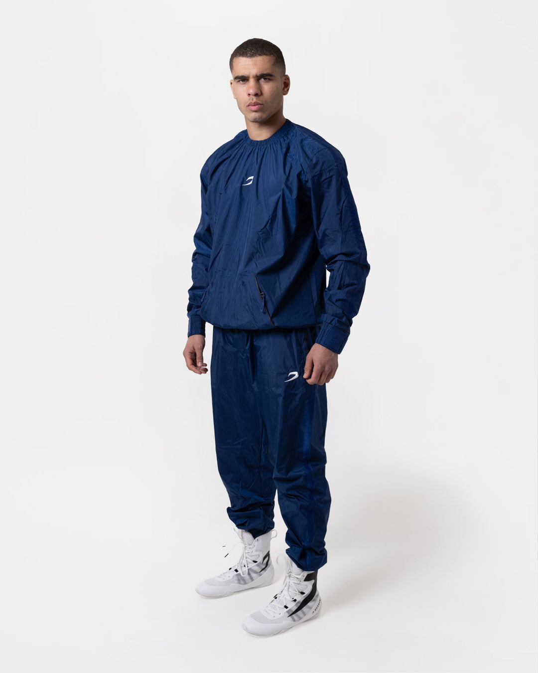 box raw HAGLER SAUNA SUIT 2.0 Ｌサイズ Hagler Sauna Suit 2.0 - Navy | Essential Weight Loss Tool | BOXRAW