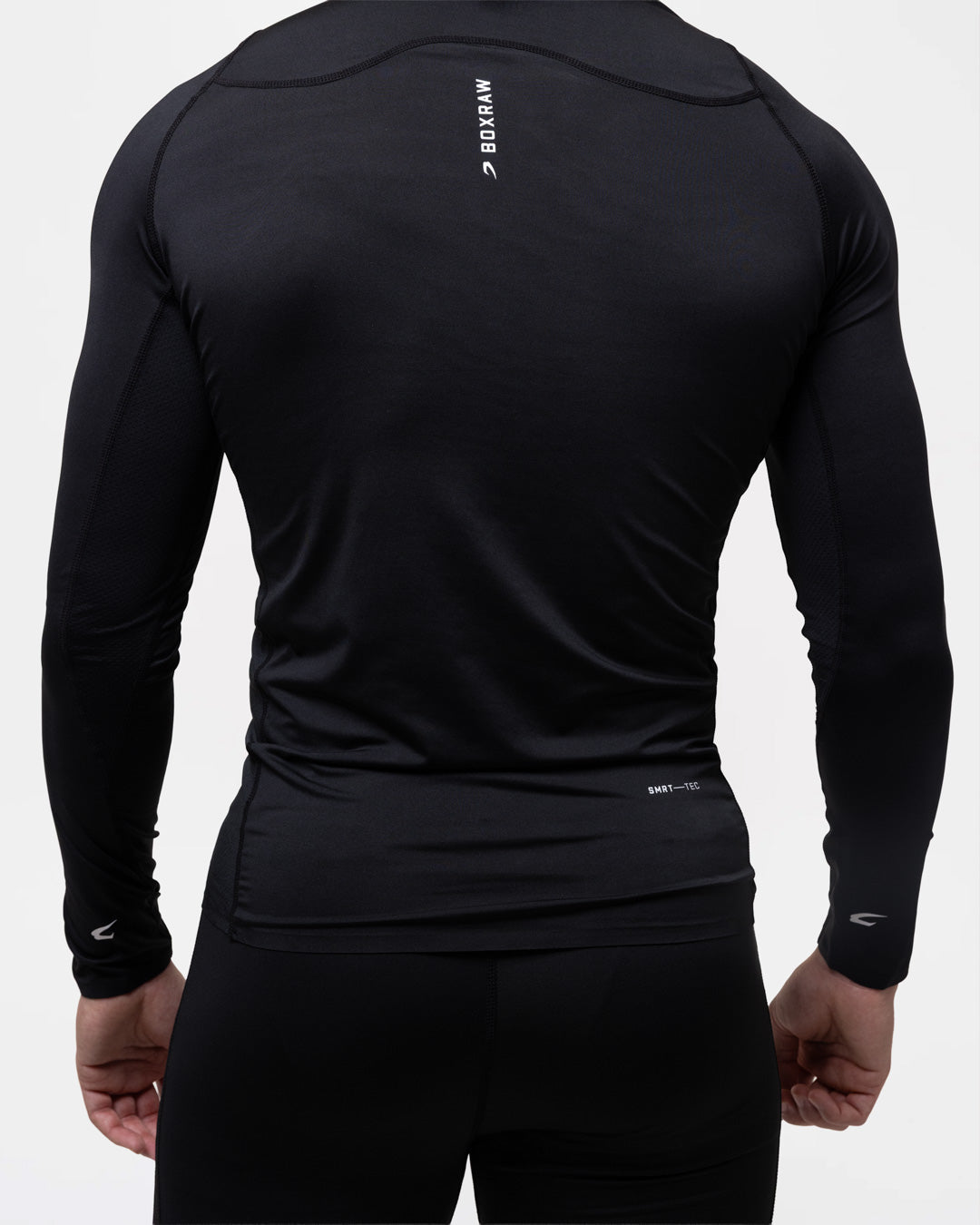 Saddler Compression Long Sleeve T-Shirt - Black