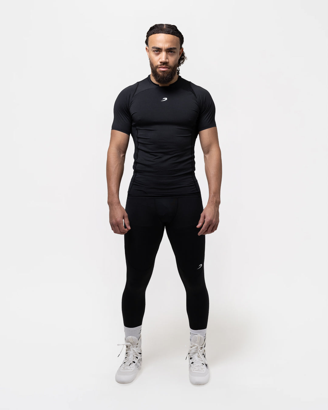 Saddler Compression T-Shirt - Black