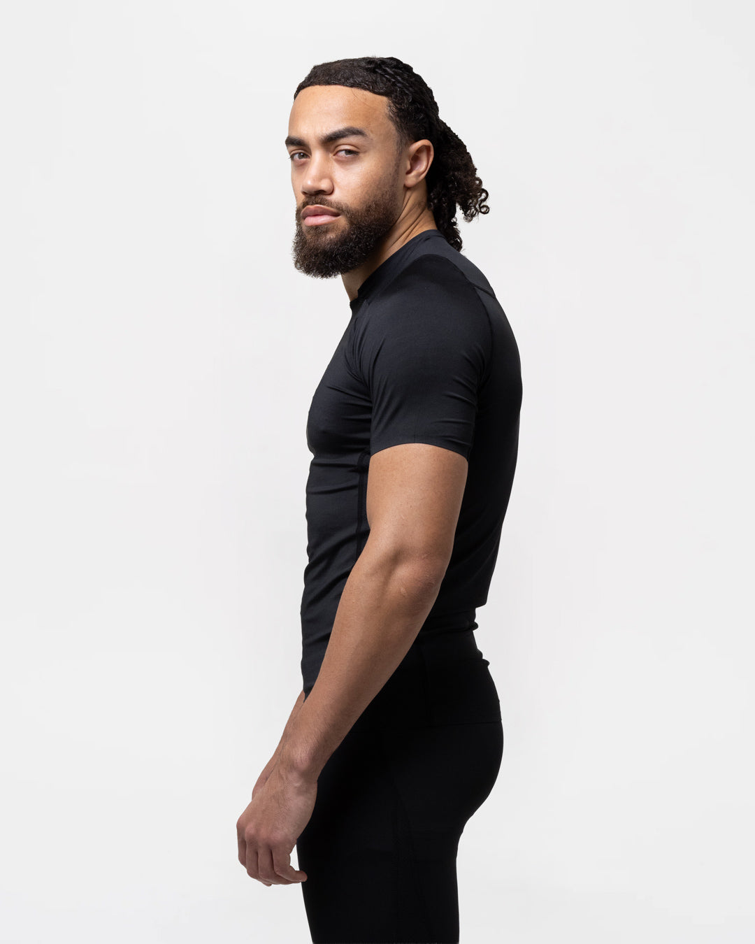 Saddler Compression T-Shirt - Black