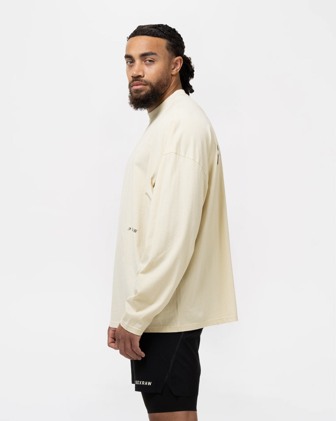 Sparring Club Long Sleeve T-Shirt - Washed Beige