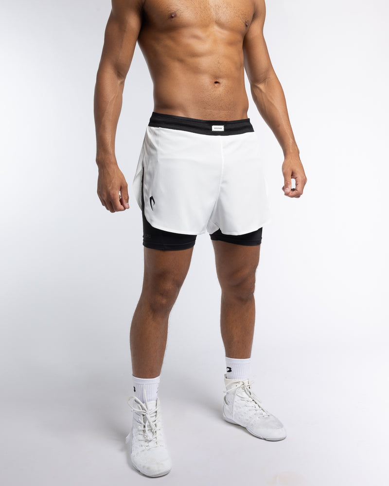 Tunero 2-in-1 Shorts - Stone