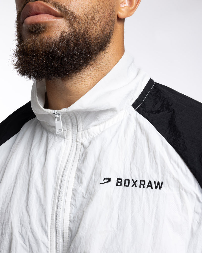 Tunero Track Jacket - White/Black