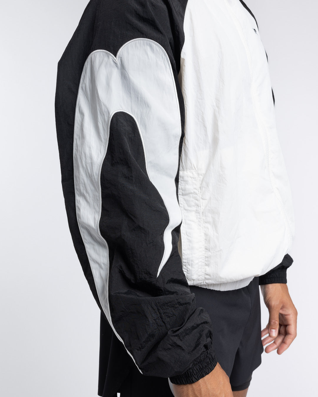 Tunero Track Jacket - White/Black | BOXRAW
