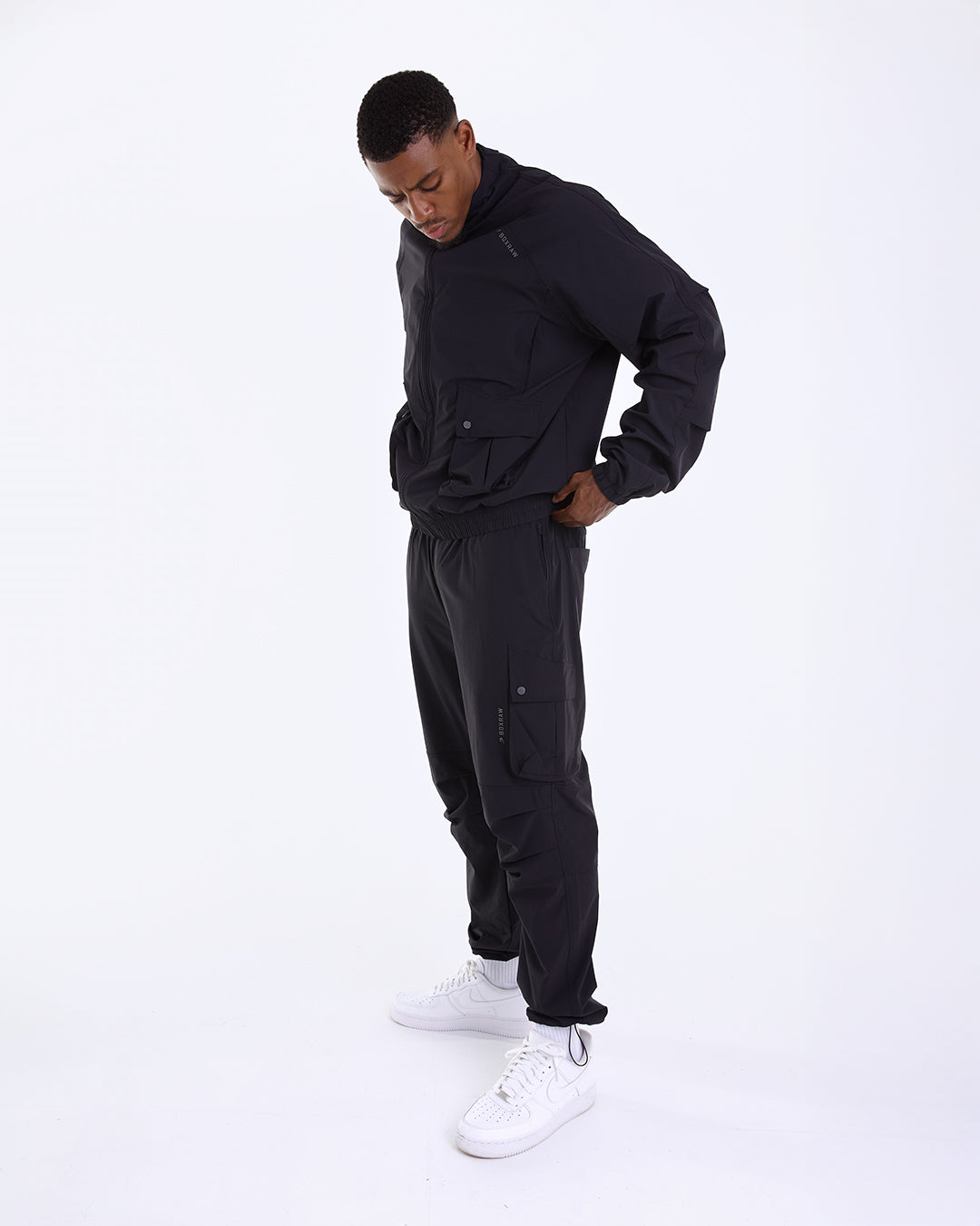 Benton Cargo Jacket - Black