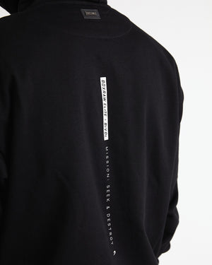 Bivol x BOXRAW Oversized Hoodie - Black