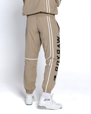 Bivol x BOXRAW Track Bottoms - Taupe Beige