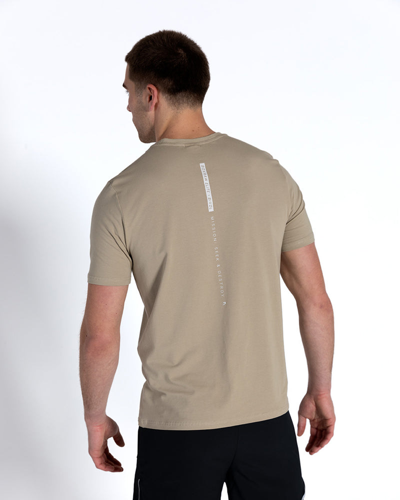 Bivol x BOXRAW T-Shirt - Taupe Beige