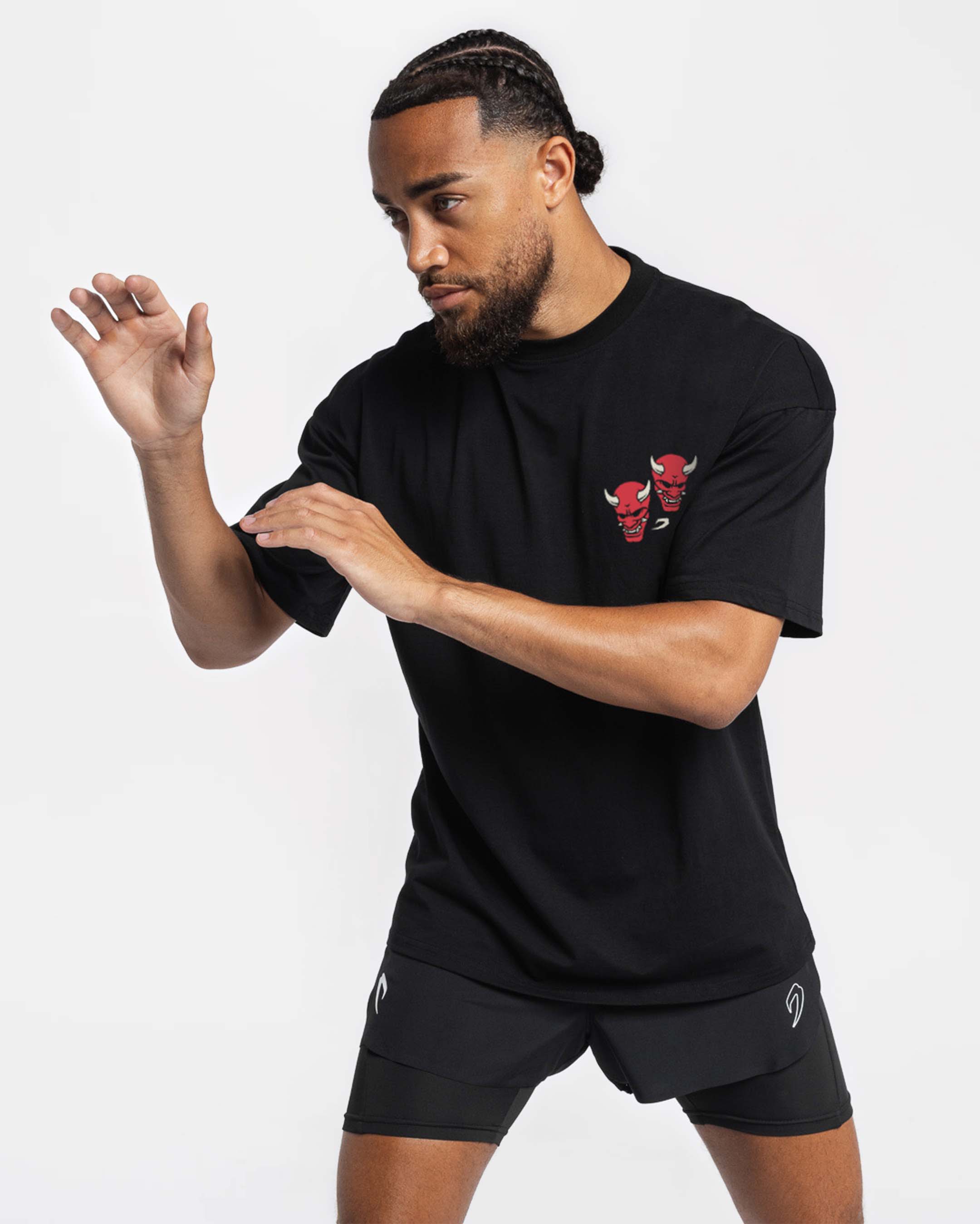 Death Before Dishonor Oversized T-Shirt - Black