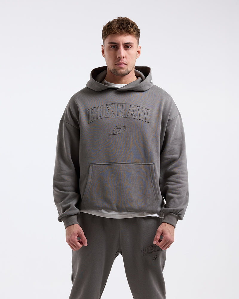 East Street Hoodie - Distressed Grey