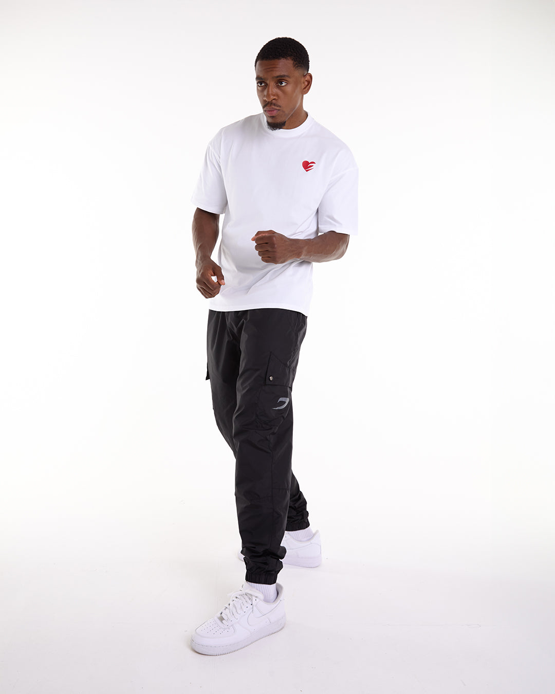 Men's Dundee Cargo Pants - Black | BOXRAW
