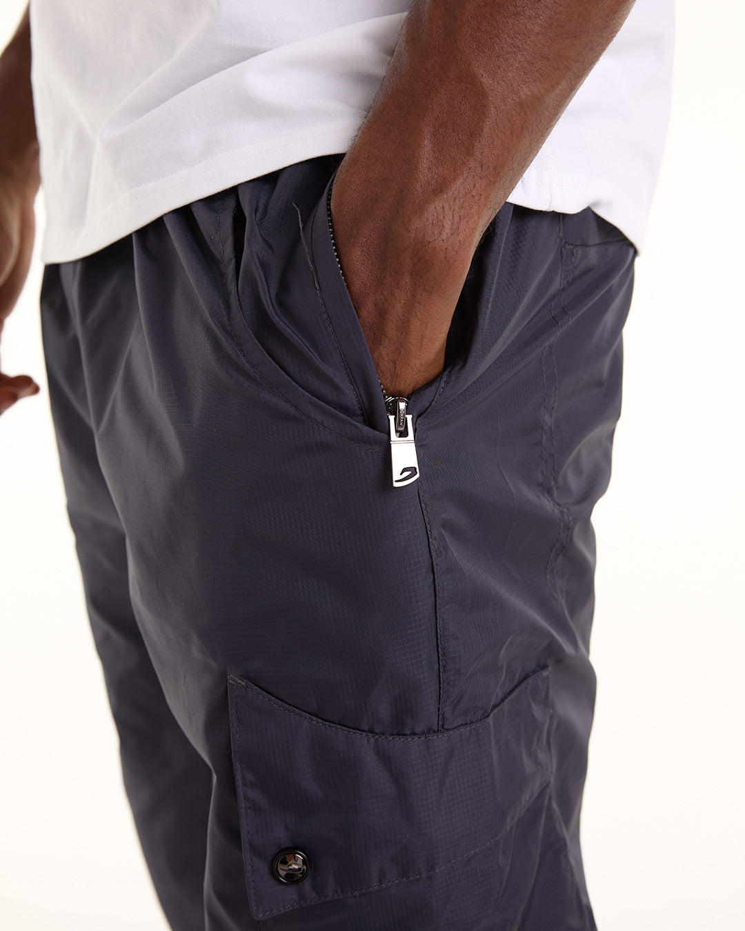 Men's Dundee Cargo Pants - Charcoal | BOXRAW