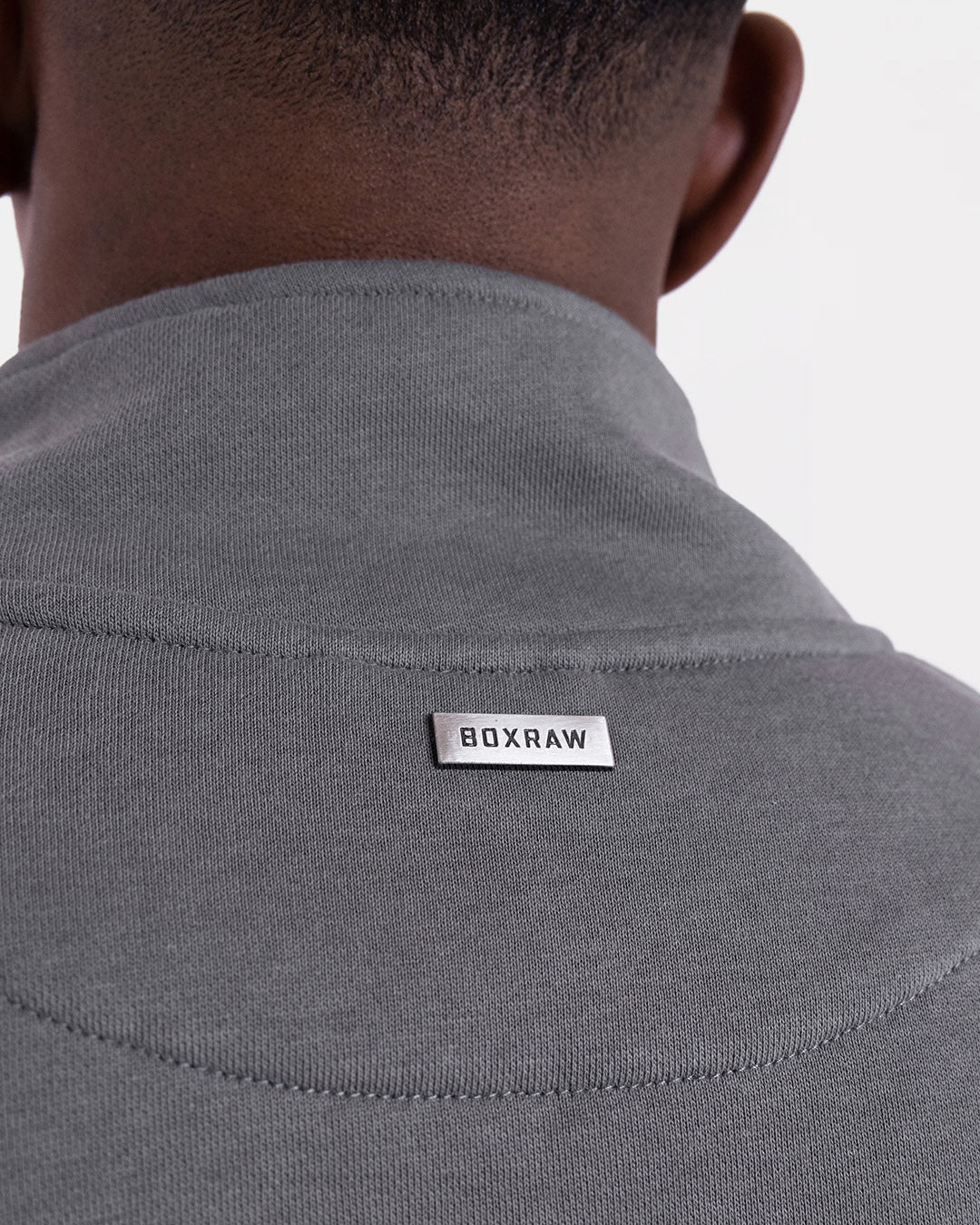 East Street 1/4 Zip - Distressed Grey