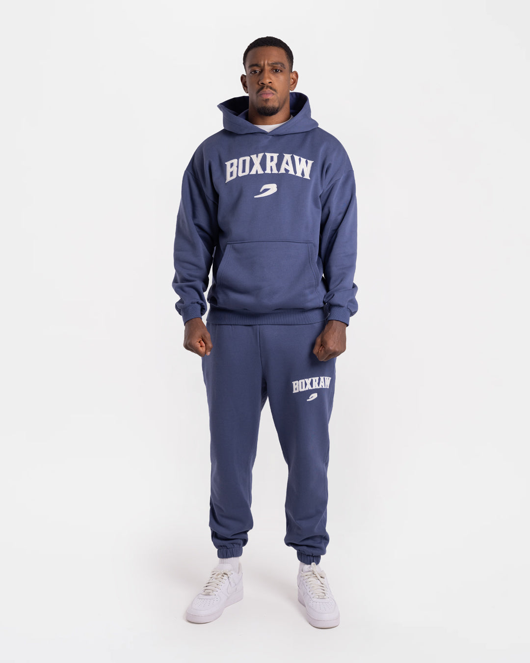 East Street Hoodie - Stealth Navy | BOXRAW