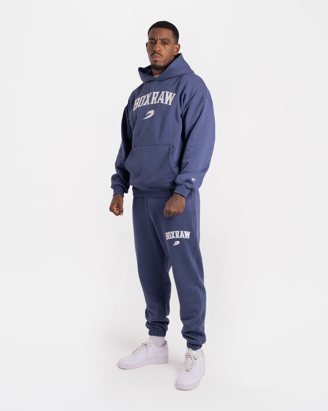 East Street Hoodie - Stealth Navy | BOXRAW