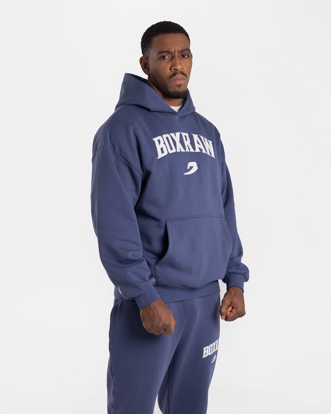 East Street Hoodie - Stealth Navy | BOXRAW