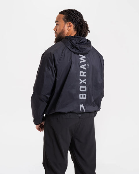 Genaro Zip Up Windbreaker - White | BOXRAW
