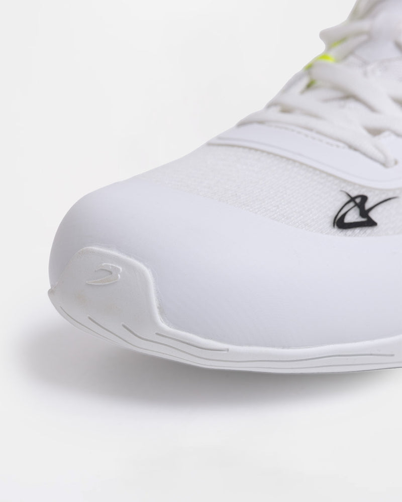 Nakatani Lo-Top Impello Boxing Boots - White/Yellow