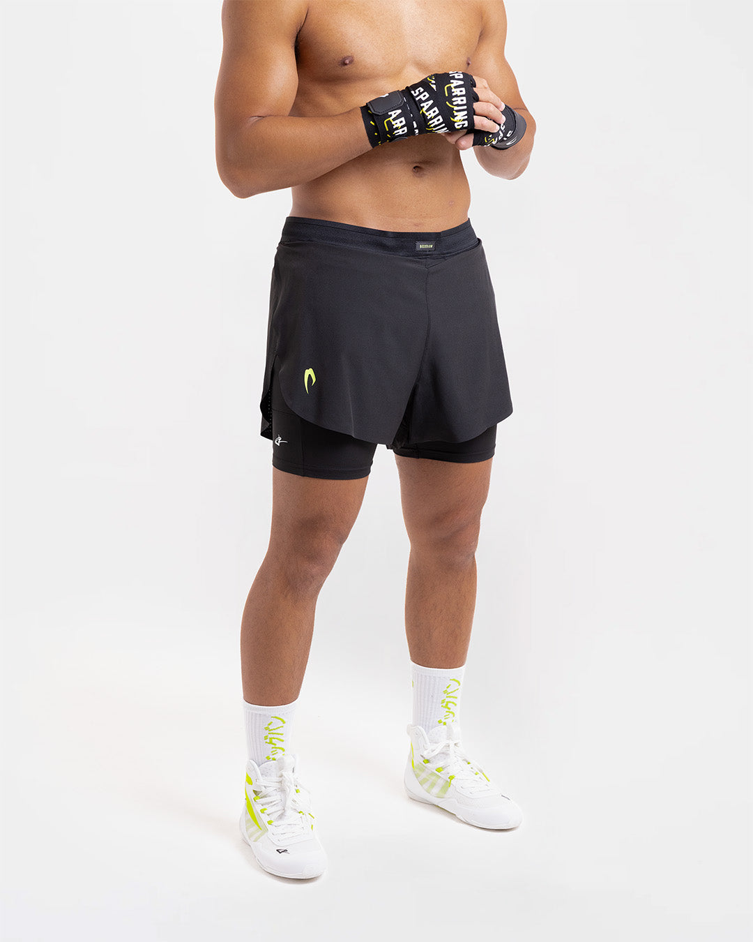 Nakatani x BOXRAW 2-in-1 Shorts - Black | BOXRAW