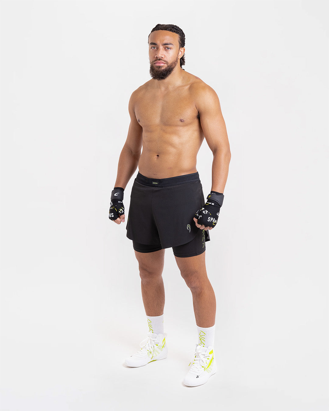 Nakatani x BOXRAW 2-in-1 Shorts - Black | BOXRAW