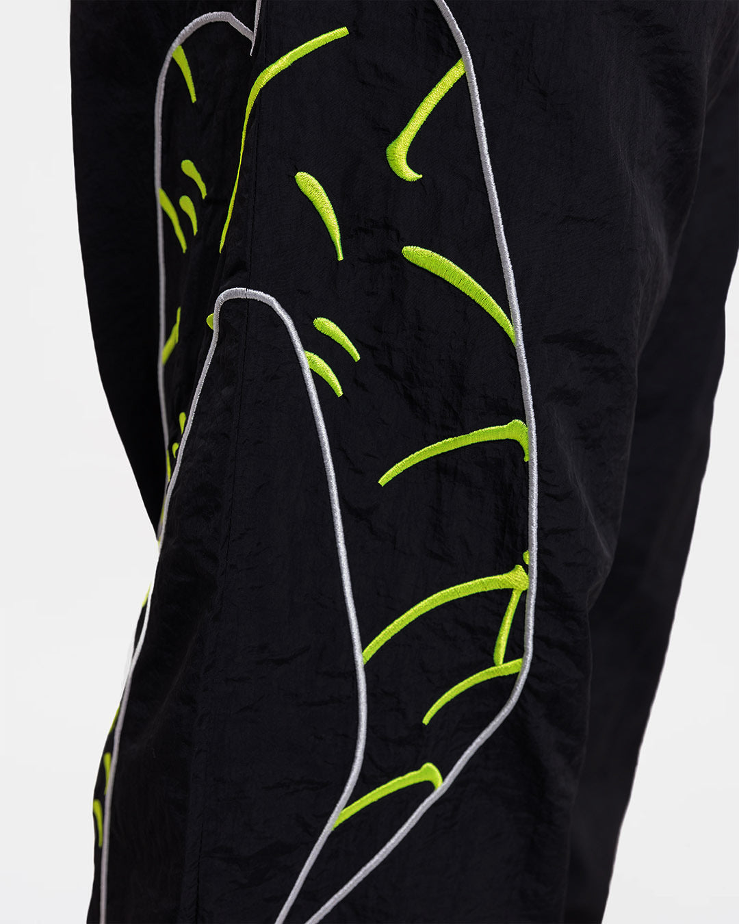 Nakatani x BOXRAW Track Bottoms - Black/Yellow
