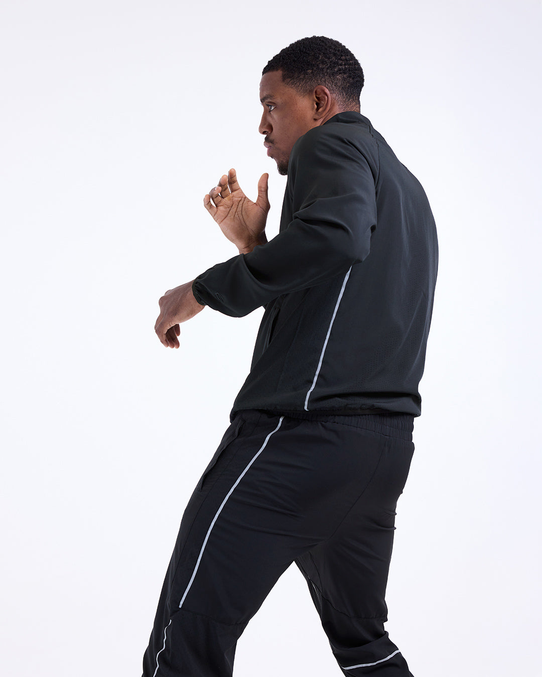 Langford Training Jacket - Black | BOXRAW