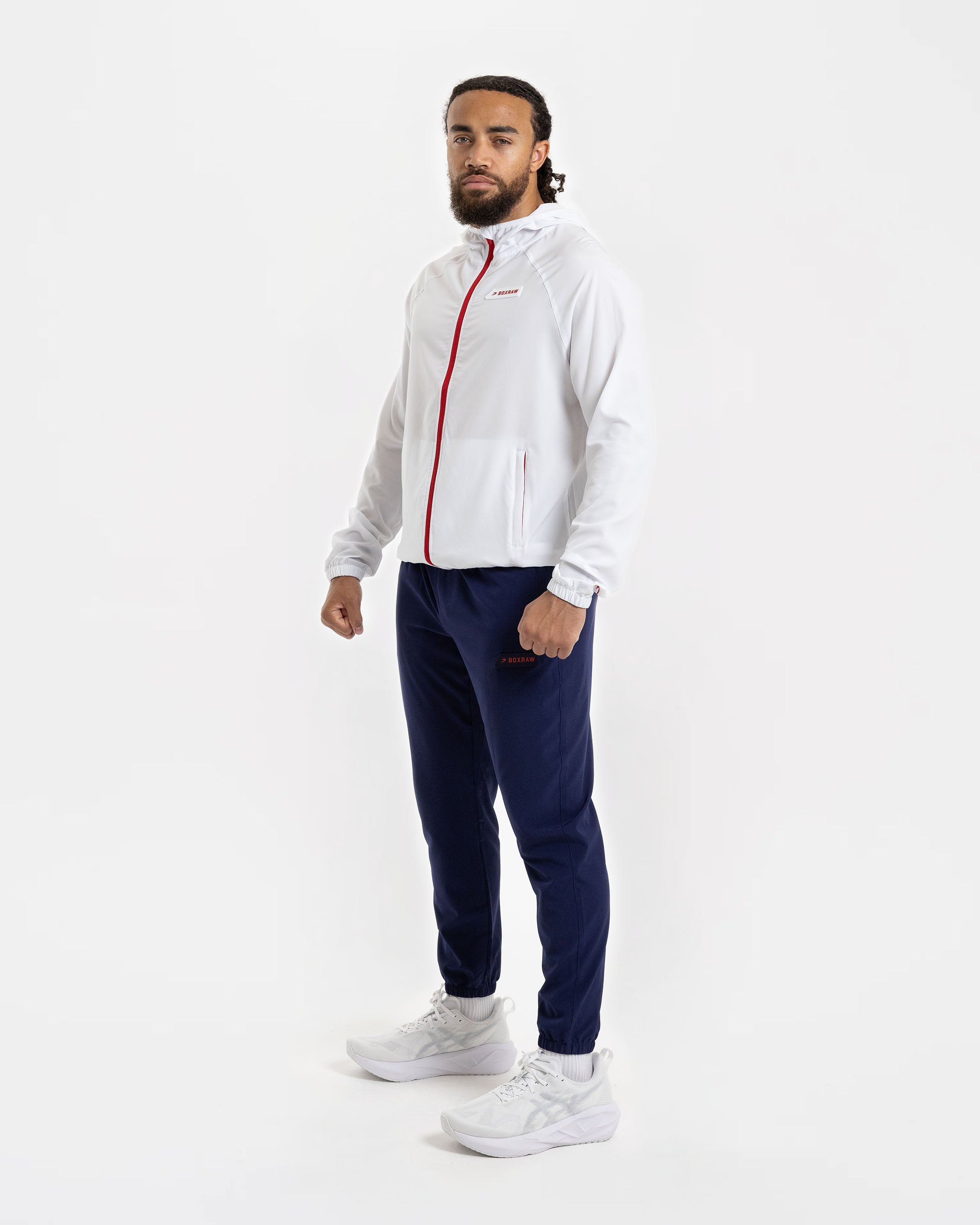 Robinson Training Jacket - White | BOXRAW