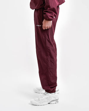 Saxton Track Bottoms - Burgundy
